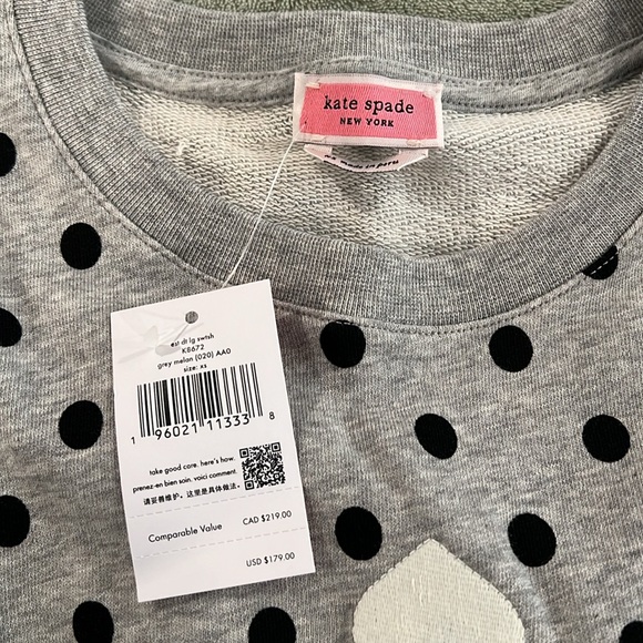Kate Spade sweatshirt - Picture 4 of 5